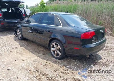 2007 Audi A4 3.2 z USA, uszkodzony, nr VIN WAUDH78E37A127216
